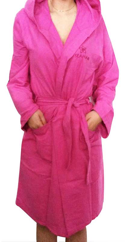 accappatoio microfibra donna