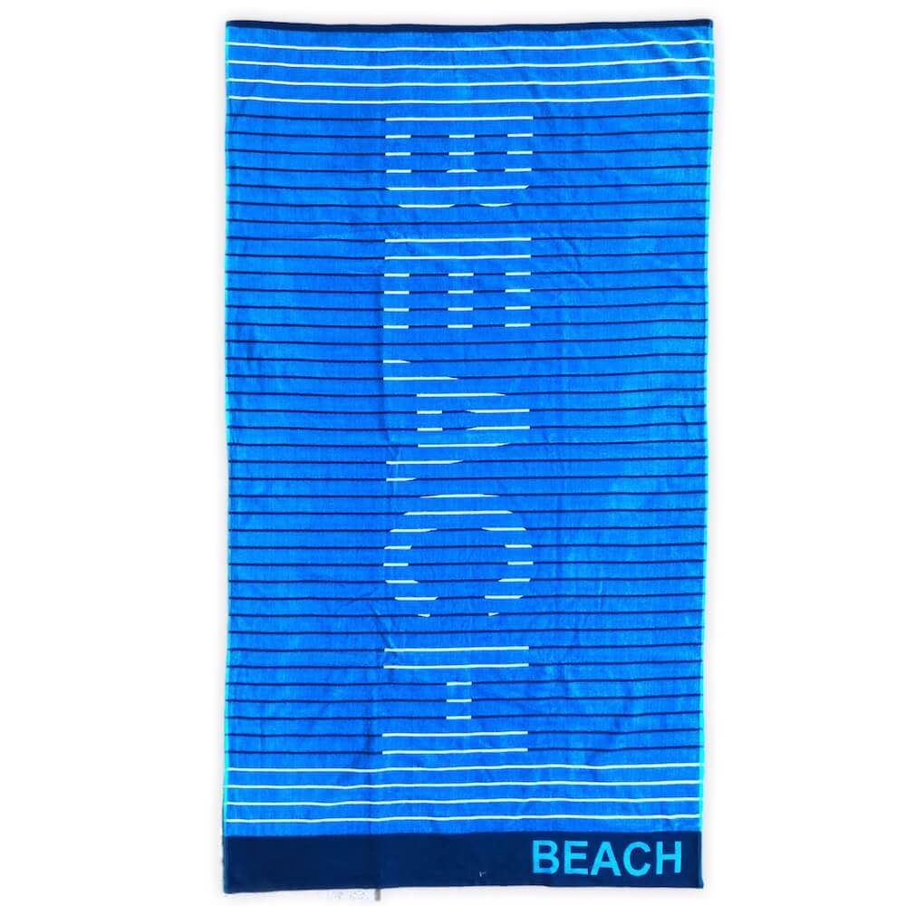 Telo Mare In Spugna LT House &ndash; 90x165 Cm, 100% Cotone, Multiteschio