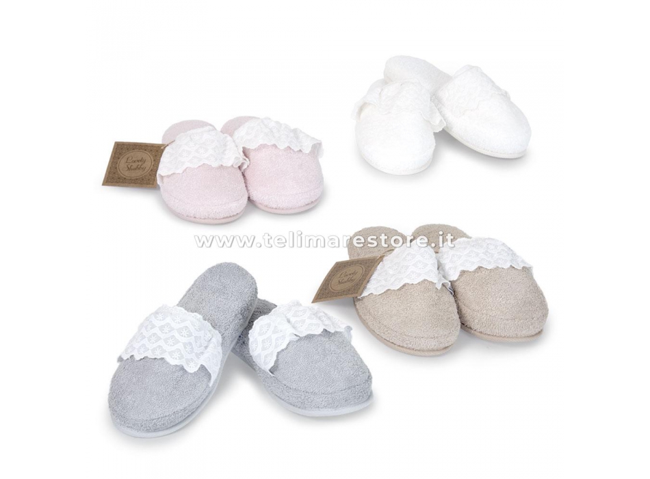 Coppia Ciabatte Milady Cipria