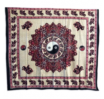 Copritutto Grande Elefanti Tao Sabbiato