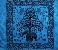 Copritutto Grande Elephant Life Azzurro