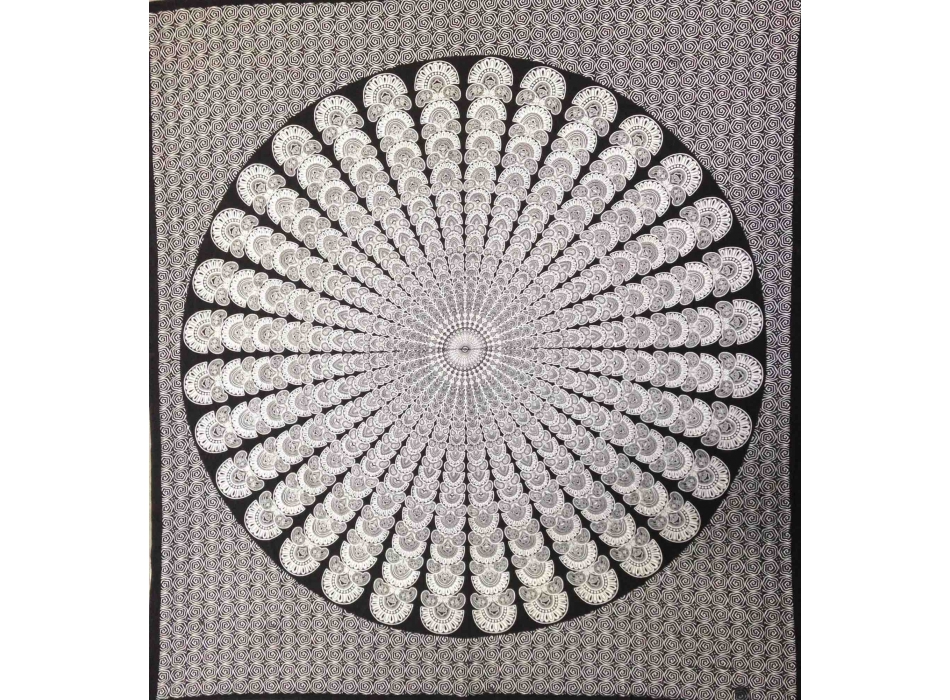 Copritutto Grande Floreale Coda di Pavone