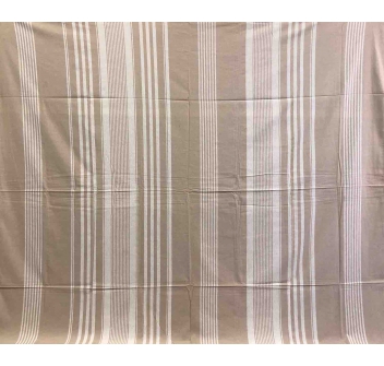 Copritutto Grande Multi Righe Beige