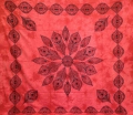 Copritutto Grande Pavone Rosso