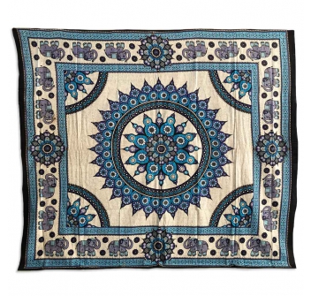 Copritutto Grande Stella Blu Sabbiato