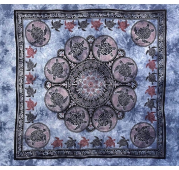 Copritutto Grande Tartarughe Blu