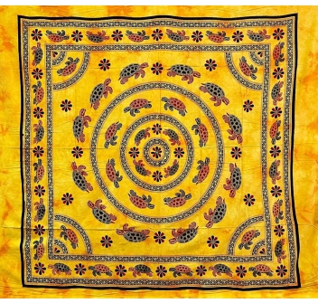 Copritutto grande Tartarughe Giallo