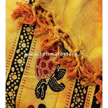 Copritutto grande Tartarughe Giallo