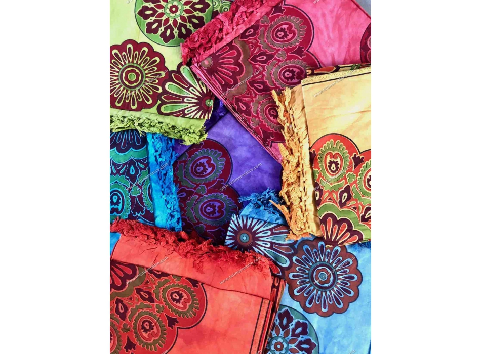 Copritutto Medio Fiori Rosso 