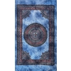 Copritutto Medio Horizon Blu Batik 100% Cotone Copri Poltrona 140x230 cm Telo Mare con Frange