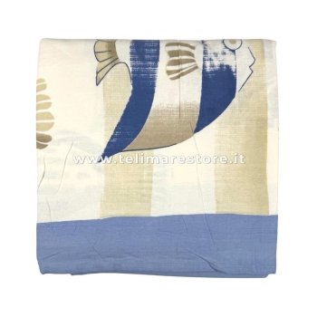 Copritutto Mezzaro Grande Dis.10 Copri Divano 100% Cotone Copriletto Senza Frange 250x260cm