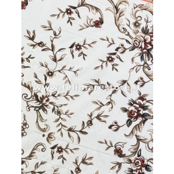Copritutto Mezzaro Grande Dis.13 Copri Divano 100% Cotone Copriletto Senza Frange 250x260cm