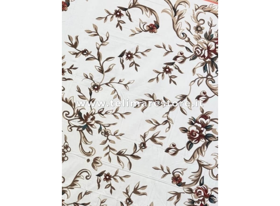 Copritutto Mezzaro Grande Dis.13 Copri Divano 100% Cotone Copriletto Senza Frange 250x260cm