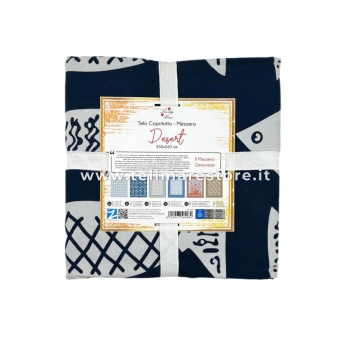 Copritutto Mezzero Grande Pavone Copri Divano 100% Cotone Copriletto Senza Frange 260x270cm