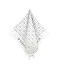 Fouta Bianco Atlantic 100% Cotone 90x180cm Telo Mare con Frange Asciugamano da Spiaggia
