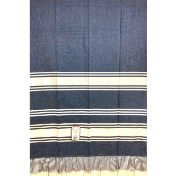 Fouta Frill Blu