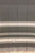 Fouta Frill Grigio