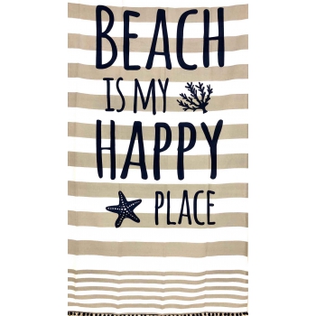 Fouta Happy Place Tortora 