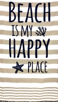 Fouta Happy Place Tortora 