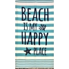 Fouta Happy Place Turchese 