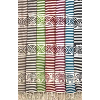 Fouta Orient Blu