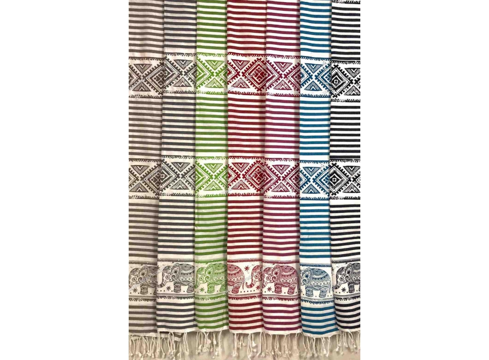 Fouta Orient Blu