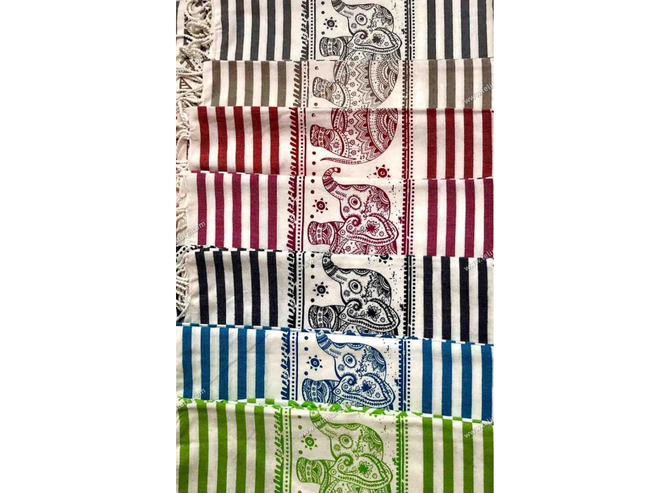 Fouta Orient Blu