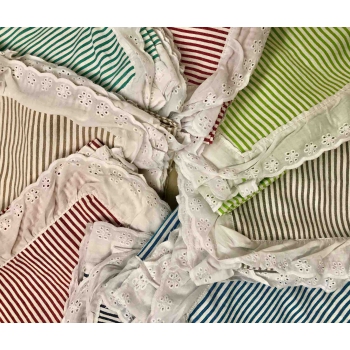 Fouta Rigato Blu Sangallo