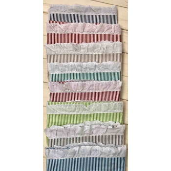 Fouta Rigato Blu Sangallo