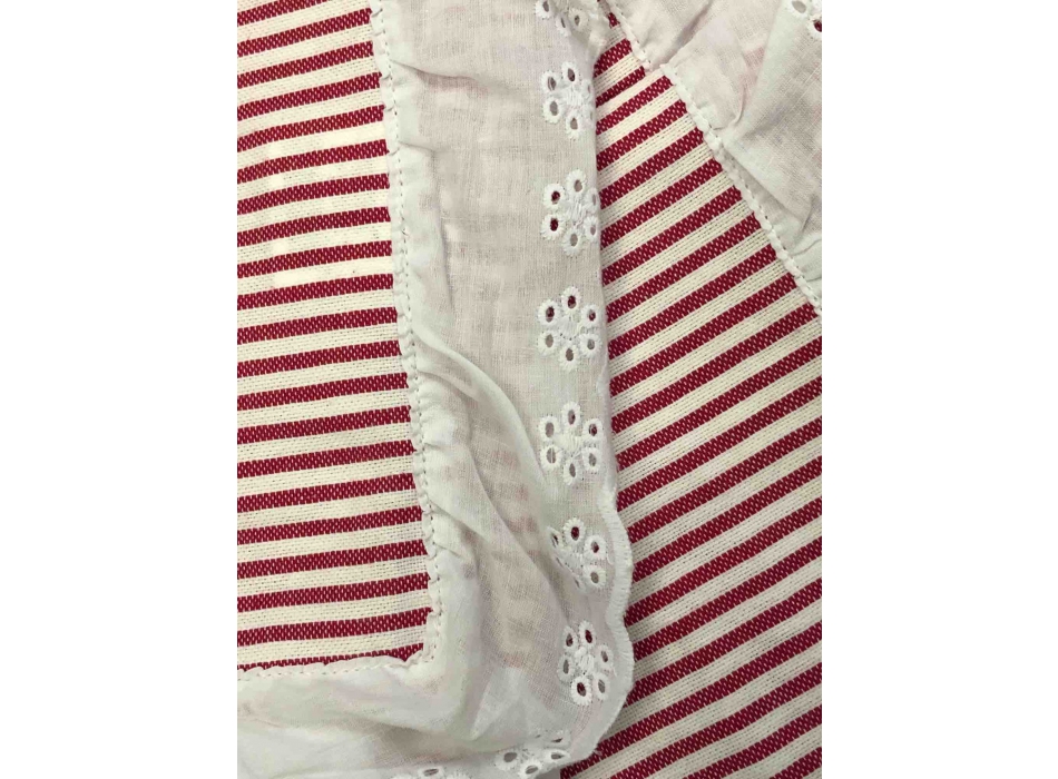 Fouta Rigato Fucsia Sangallo