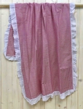 Fouta Rigato Fucsia Sangallo
