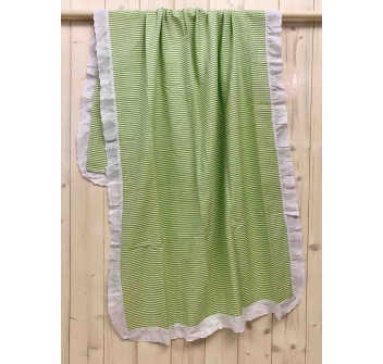 Fouta Rigato Lime Sangallo
