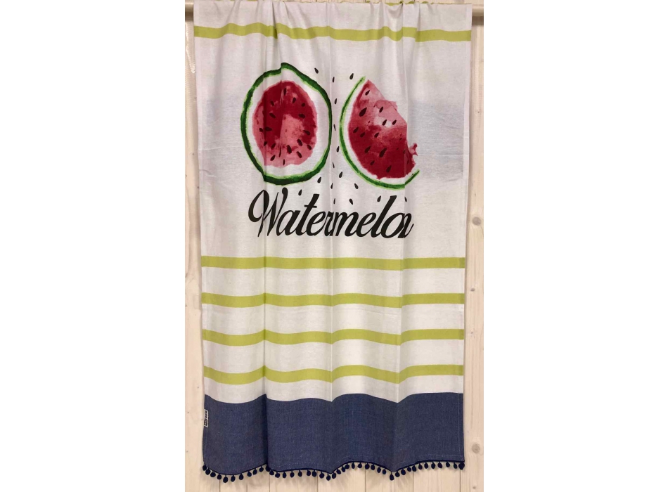 Fouta Singoli Watermelon Blu