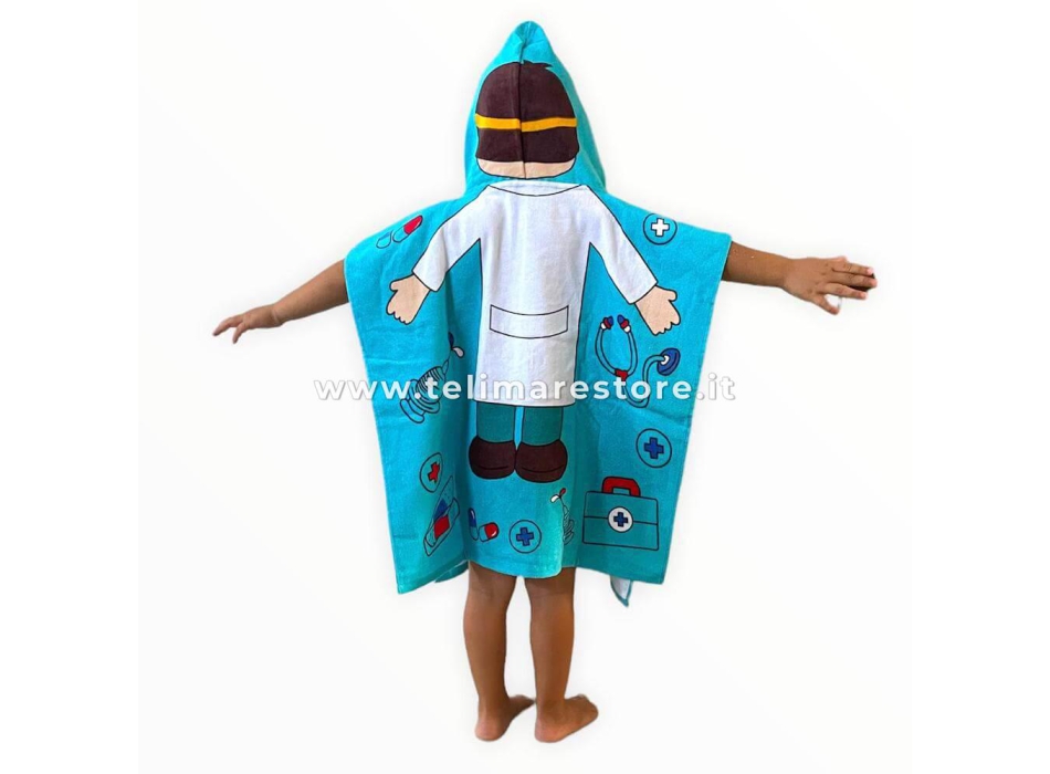 Poncho Stampato Dottore