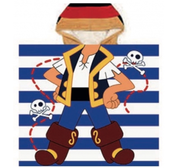 Poncho Stampato Pirata