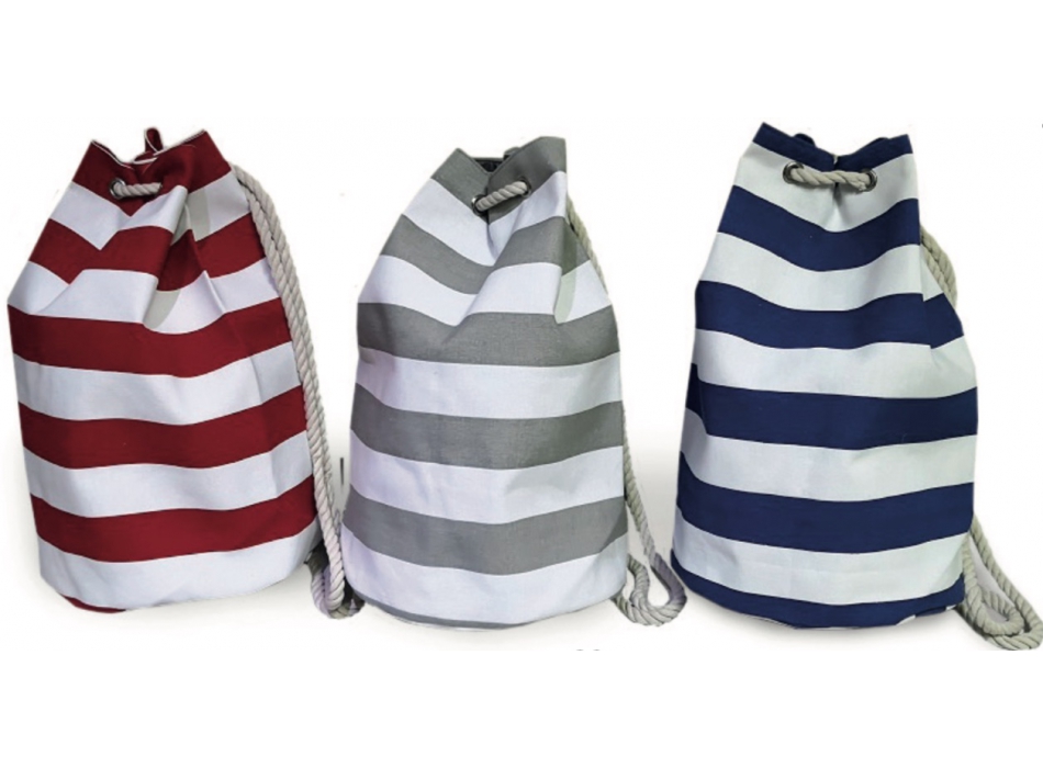Sacca Stripe Grigio