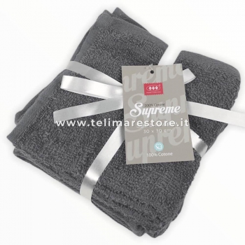 Set Lavette Supreme 6 Pezzi 100% Morbira Spugna Di Cotone 30x30cm