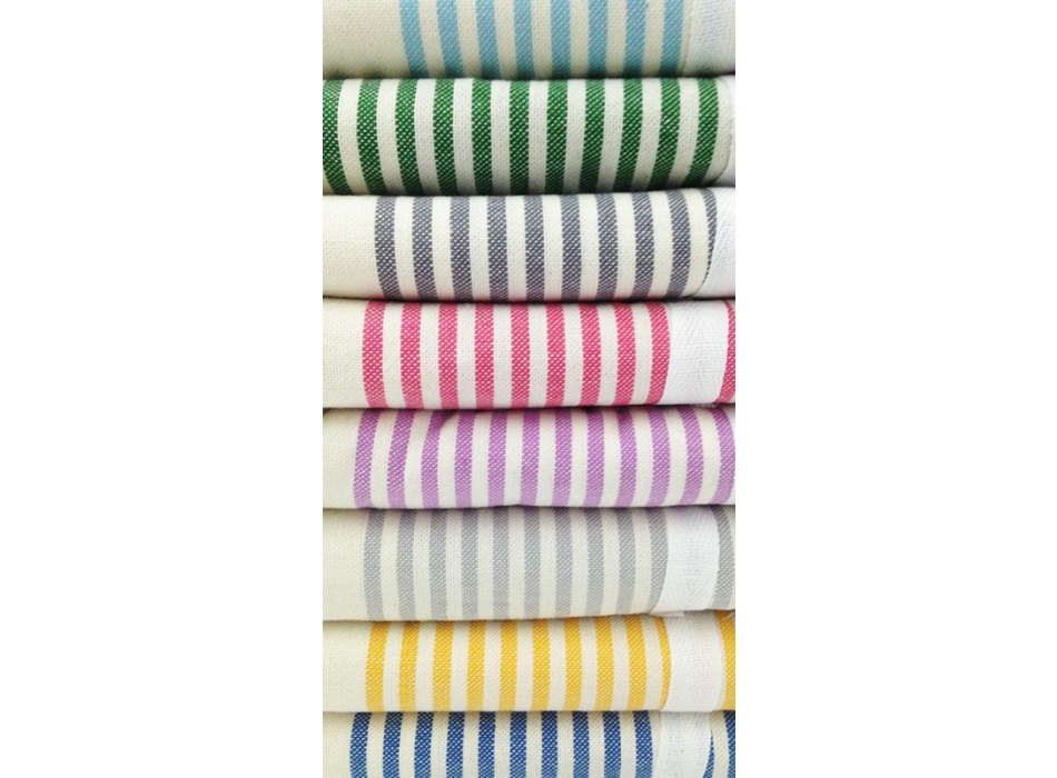 Telo Fouta Agadir Lilla a righe in cotone colori disponibili