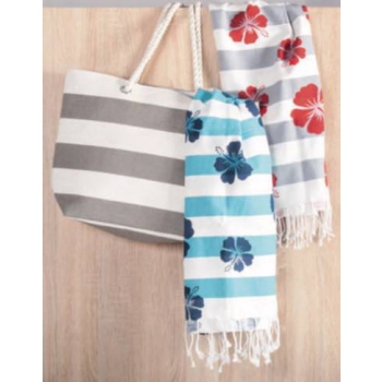 Telo Fouta Ibiscus Royal 