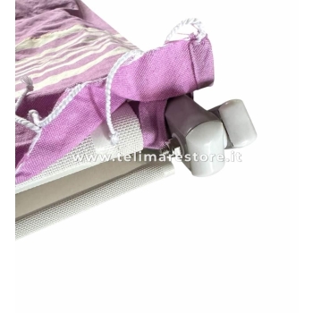 Telo Fouta Lettino Cotone Grigio
