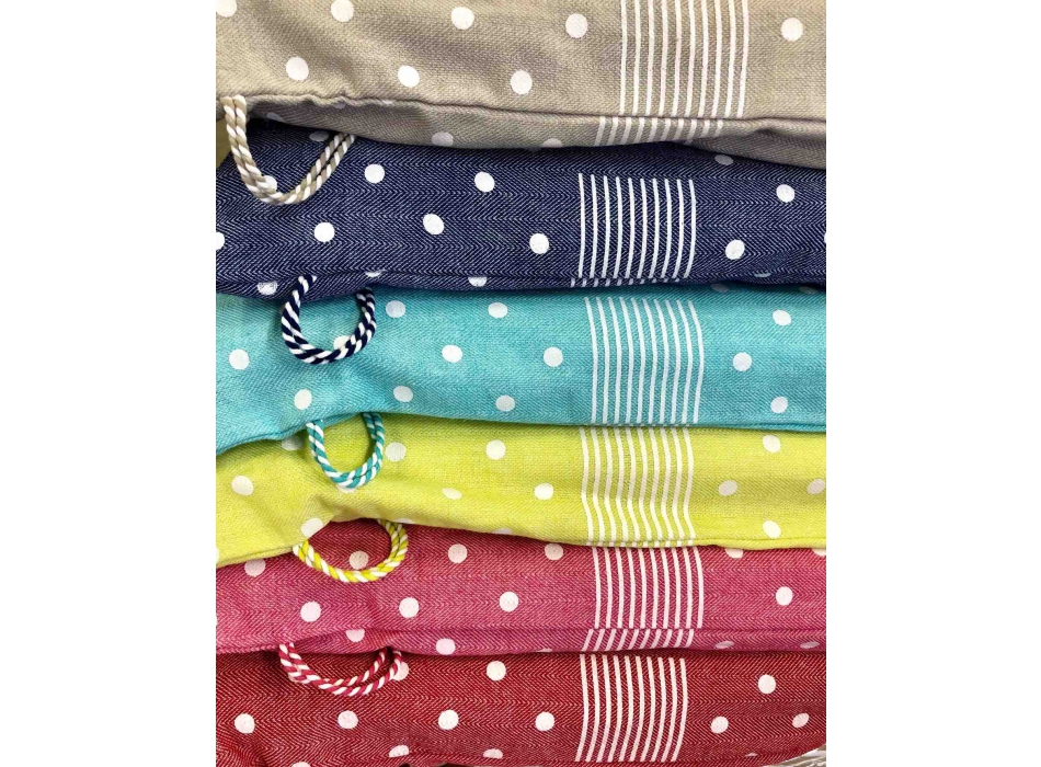 Telo Fouta Lettino Enjoi Blu 