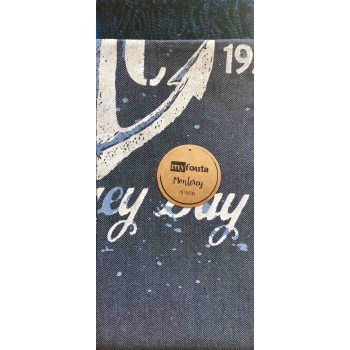 Telo Fouta Monterey Blu