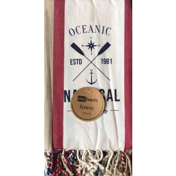 Telo Fouta Oceanic Sabbia