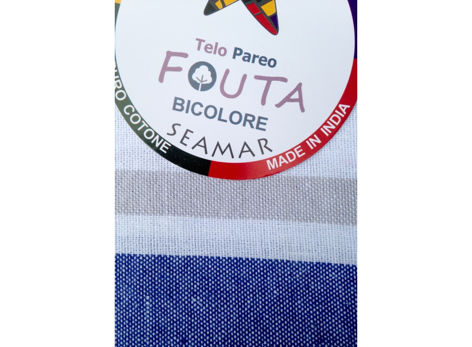 Telo Fouta Royal Bicolore