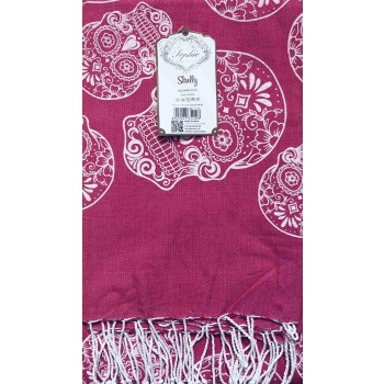 Telo Fouta Teschi Fucsia