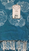 Telo Fouta Teschi Turchese