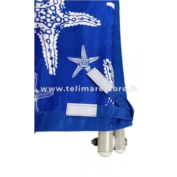 Telo Lettino Miami Blu Royal