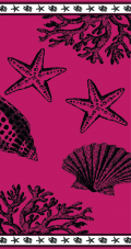 Telo Mare Baleari Fucsia