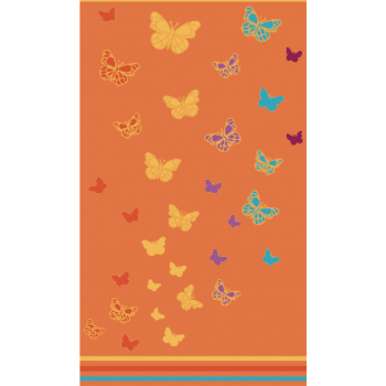 Telo Mare Butterfly Arancione