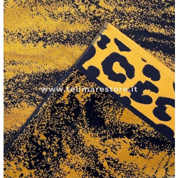 Telo Mare Fantasia Tigre 90x165cm Asciugamano Spiaggia 100% Spugna di Cotone Beach Towel